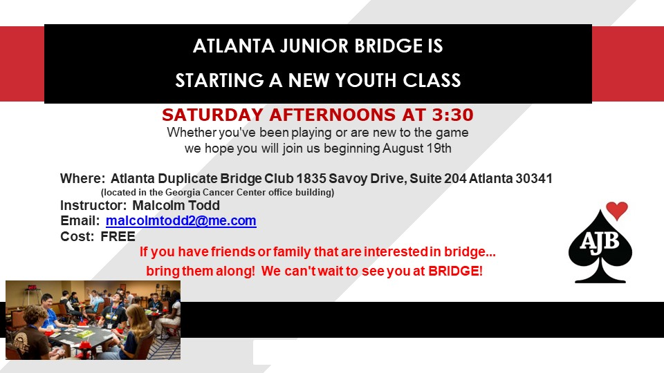Youth Class starting in August 2023